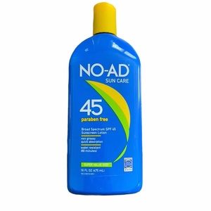 No-Ad  SPF 45 Paraben Free Sunscreen Lotion 16 oz